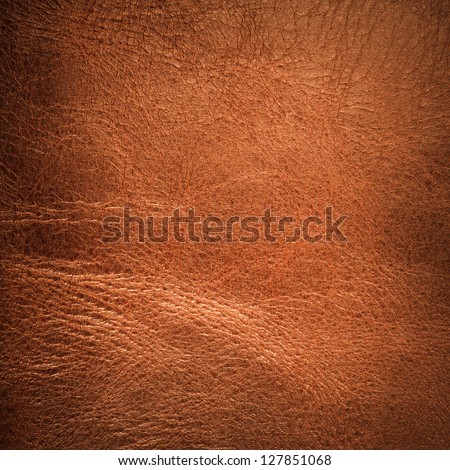 Brown textured  leather background