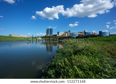 View of Downtown Fort Worth from the Trinity River