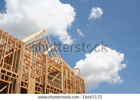 New home under construction