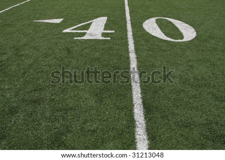 Forty yard line