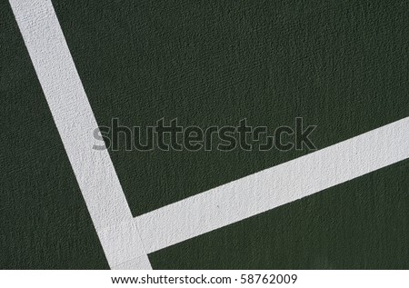Tennis Court Lines background with room for copy