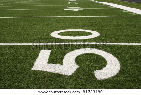 Yard Lines of a Football Field
