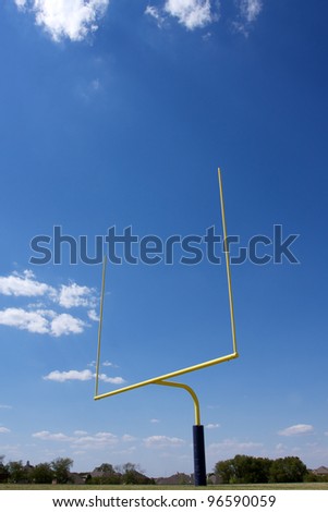 American Football Goal Posts or Uprights