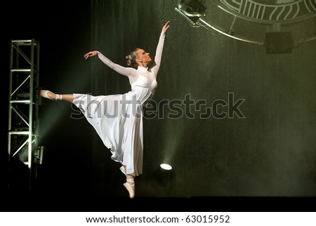 CHENGDU, CHINA - OCTOBER 25: Hungarian modern dance drama \