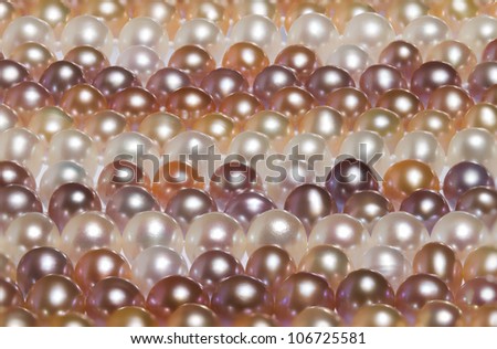 Freshwater pearl background