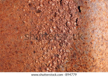 Advanced rust on iron - texture.