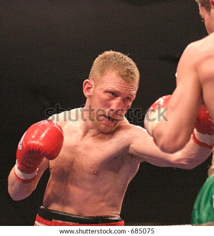 Michael Monaghan.Pro Boxing at the National Boxing Arena.