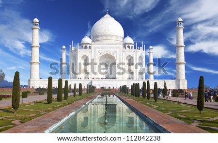 Taj mahal ,Historical monument in India