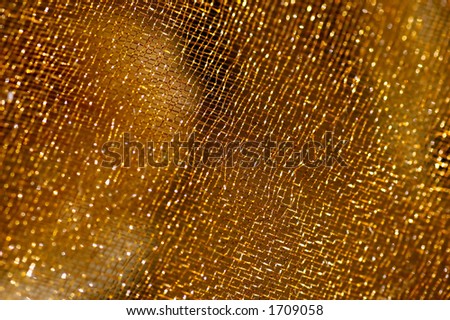 Shiny golden net background