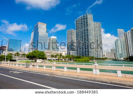 Similar – Image, Stock Photo Highkey Bridge and Clouds