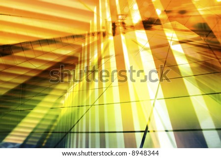 Hi-Tech Abstract Futuristic Background. Great as a background or a design element.