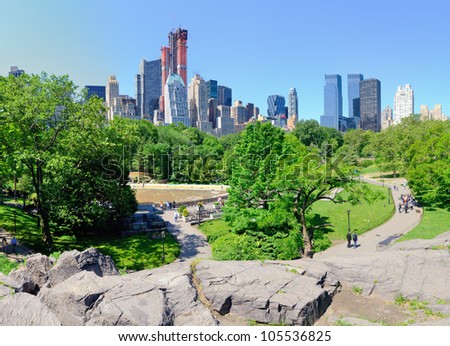 Central Park South in New York City