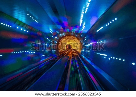 Similar – Image, Stock Photo Sightseeing on speed