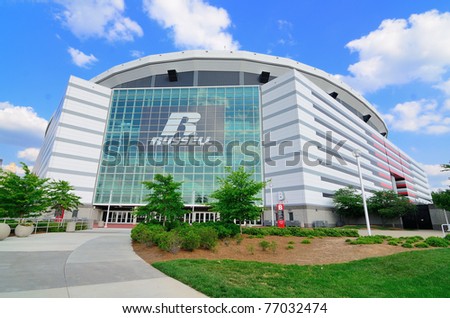 ATLANTA, GEORGIA - MAY 10: The Georgia Dome in Downtown Atlanta is home to the Atlanta Falcons May 10, 2011 in Atlanta, Georgia.