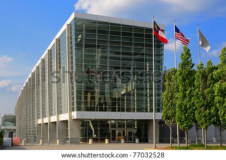 ATLANTA, GEORGIA - MAY 10: Georgia World Congress Center is the largest convention center in Atlanta and the 4th largest in the United States May 10, 2011 in Atlanta, Georgia.