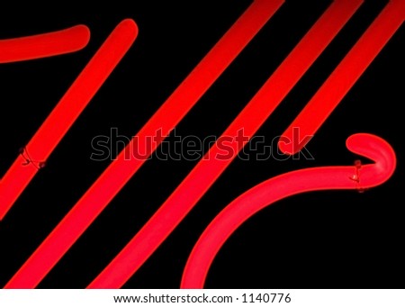 Red Fluorescent tubes