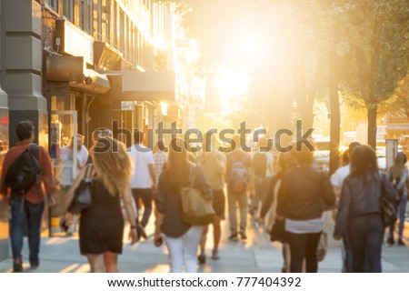 Similar – Image, Stock Photo Anonymous traveling man walking along wooden footbridge