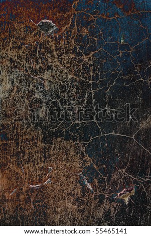 Abstract dark brown rust texture background