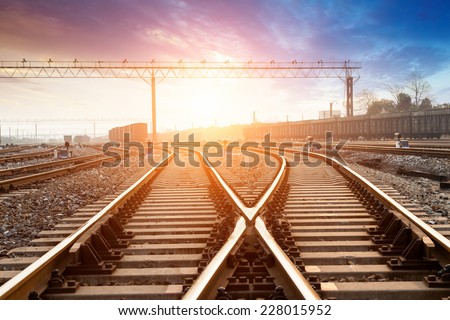 Similar – On the right track