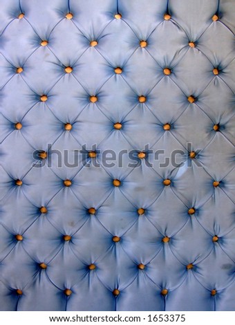 Blue upholster pattern for furniture and mattresses