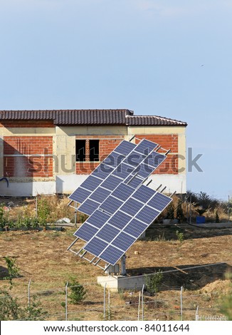 Solar energy power system and new homes