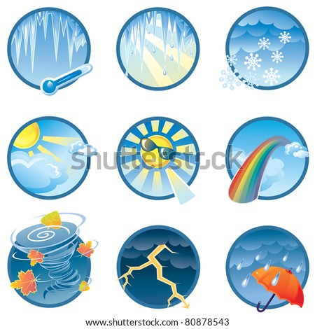 weather icons collection