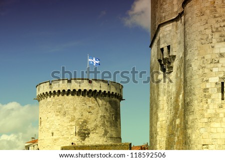 turret on french castle