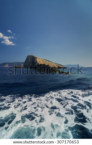 Cape Doukato - Lefkatas Greece. Lefkada Ionian Island