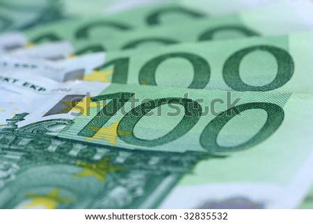 100 euro, business money background