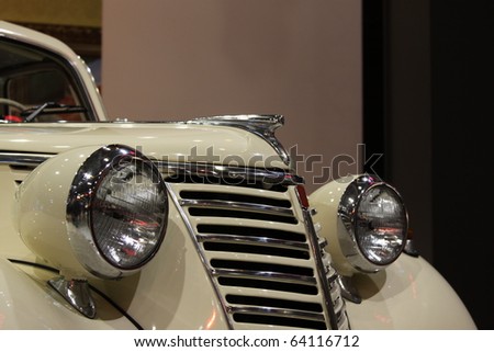 ISTANBUL, TURKEY - OCTOBER 30: Old Fiat Car at 13th International Auto Show on October 30, 2010 in Istanbul, Turkey.
