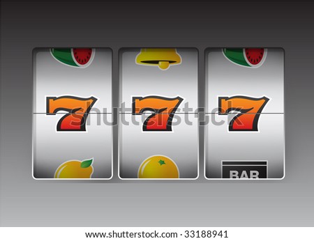 Slot Machine 1, 777 Jackpot. Stock Photo 33188941 : Shutterstock