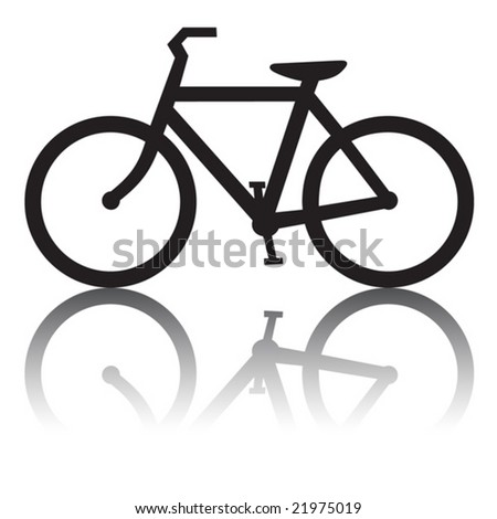 Bicycle with Reflection