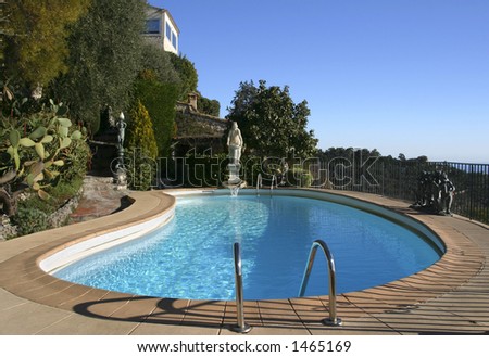 Swimming Pool on the French Riviera