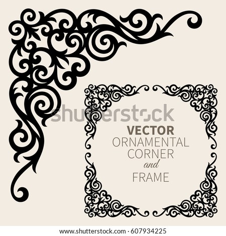 Corner Scroll Clipart | Free download on ClipArtMag