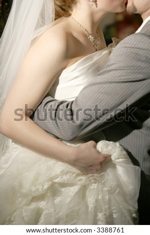 The first dance of newly married is the solemn both remembered and exciting moment of wedding ceremony