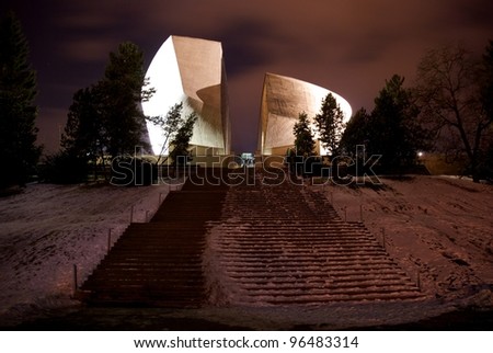 The world second war monument in Slovakia