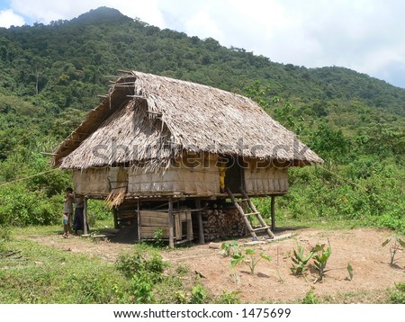 Slum House In Dakrong, Vietnam Stock Photo 1475699 : Shutterstock