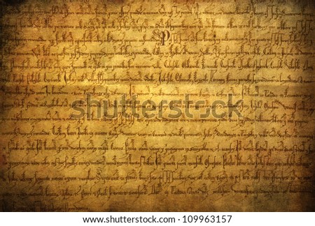 Manuscript, old writing paper texture