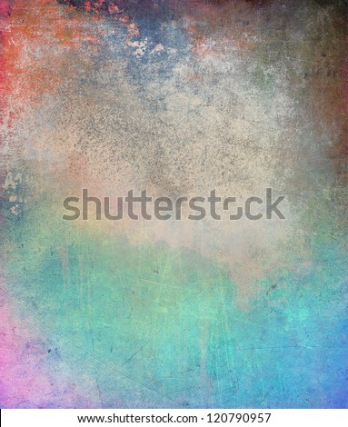 Grunge colorful texture, scratched background