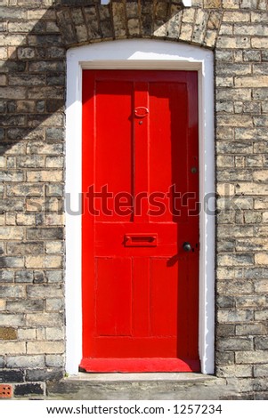 Red doorway