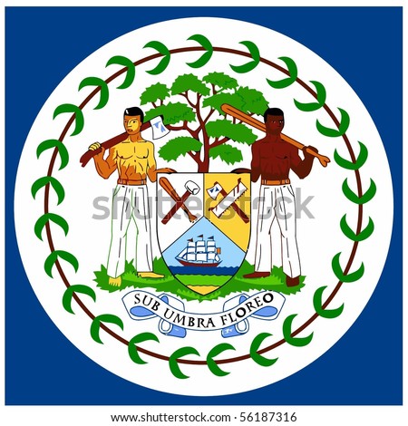 national arms of Belize