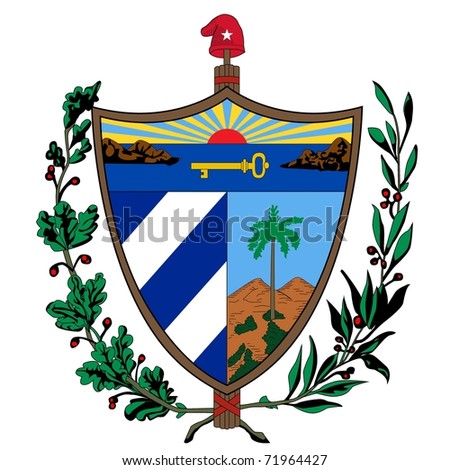 vector illustration of the national coat of arms of