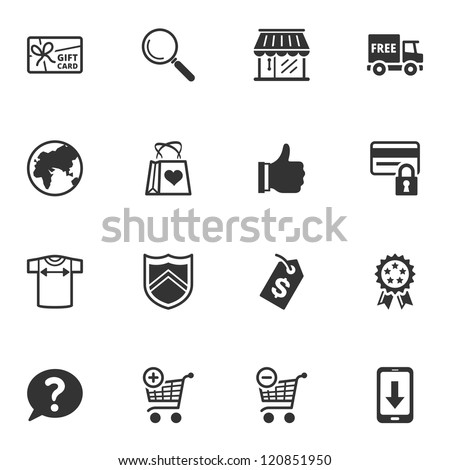 Shopping Icons - Set 2
