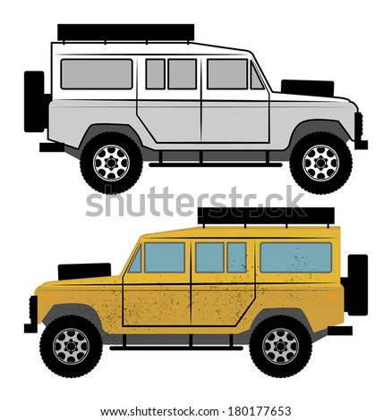 Off-road vehicle, vector illustration