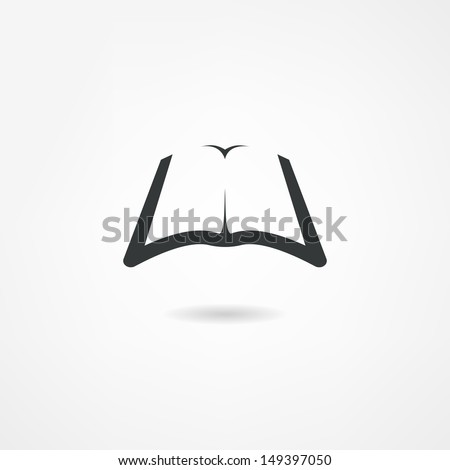 Book Icon Stock Vector Illustration 149397050 : Shutterstock
