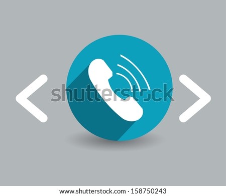 Phone Icon Stock Vector 158750243 : Shutterstock