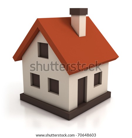 House Icon 3d Illustration - 70648603 : Shutterstock