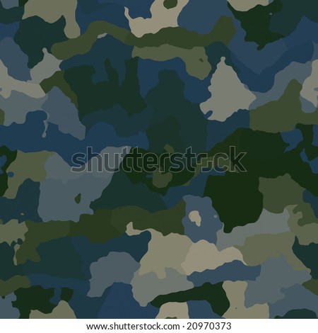 Camouflage Pattern Illustration - FeaturePics.com - A stock image