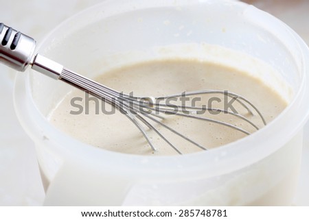 Batter mix whisk