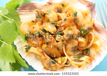dish of portuguese clams \